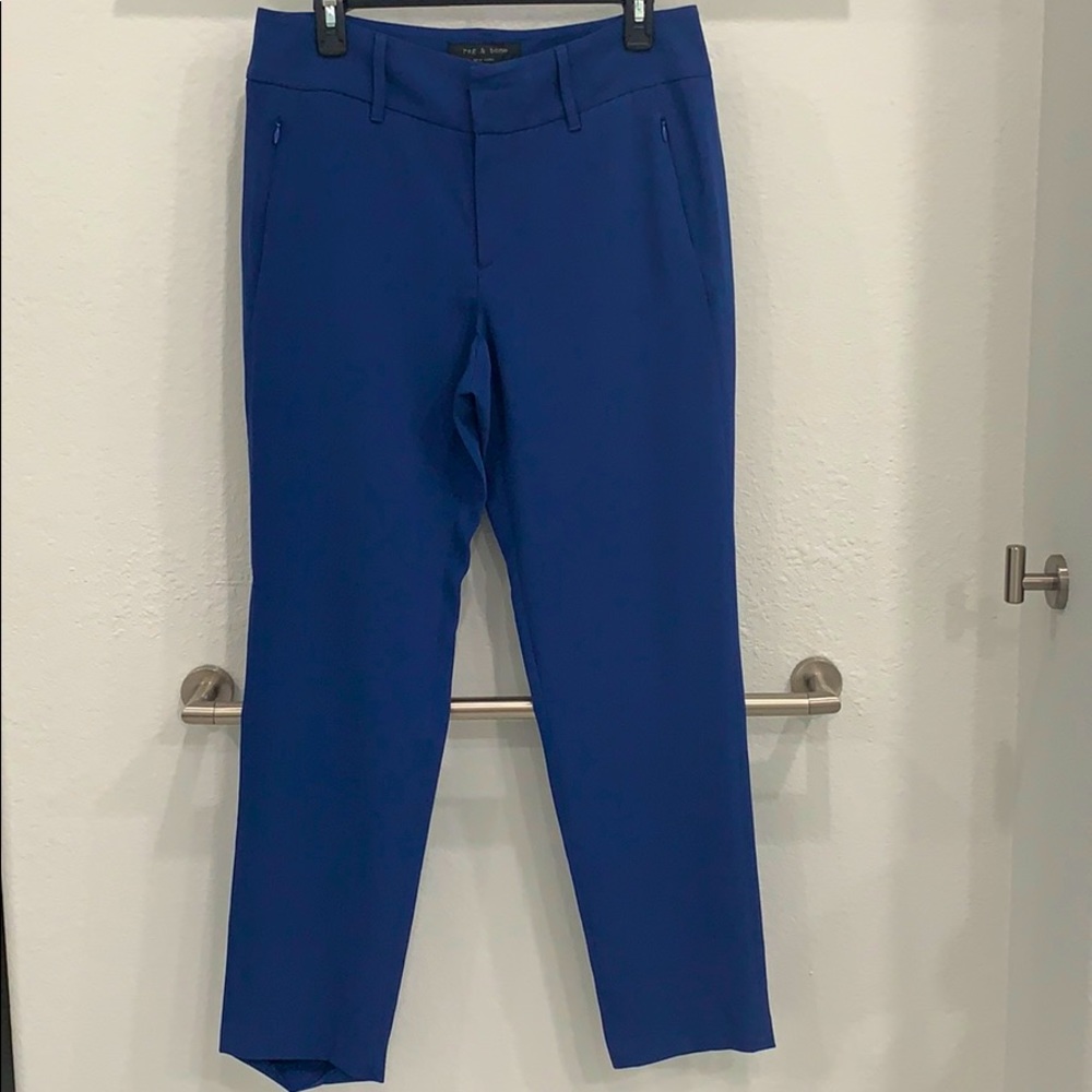 Rag and Bone royal blue trousers size 10